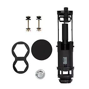 Chasse d'eau Flomasta - 2", Double bouton poussoir + tige