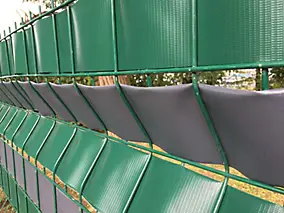 Brise vue synthétique occultant Blooma vert 50 xh.0,2 m