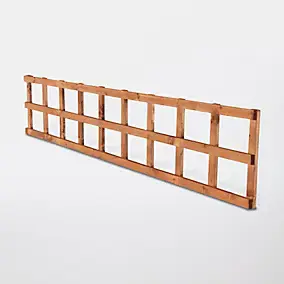 Panneau treillis ajouré en pin forme rectangulaire l.32 x H.183 cm