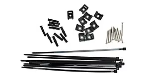 Kit de 10 accessoires de fixation pour treillis