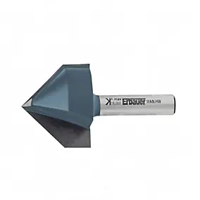 Fraise de défonceuse à chanfreiner en V ø 31.8 x l. 8 mm, 90°