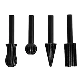 Râpe pour métal Universal support perceuse, 4 pièces
