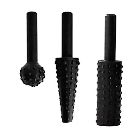 Râpe pour bois Universal support perceuse, 3 pièces