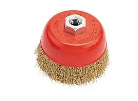 Brosse creuse acier pour meuleuse Universal 100 mm