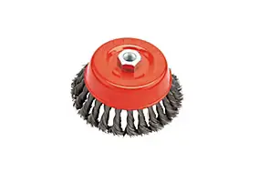 Brosse torsadée acier pour meuleuse Universal 150 mm