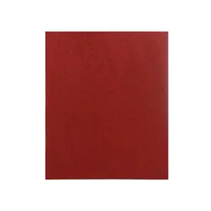 Lot de 10 feuilles de papier abrasives 230 x 280 mm grain 40