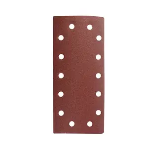 Lot de 10 feuilles abrasives perforées grain 40/80/120/180