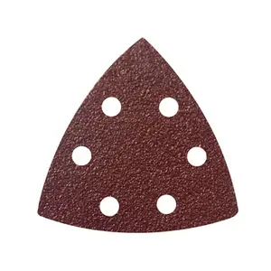 Lot de 10 abrasifs perforés pour ponceuse Delta 93 mm