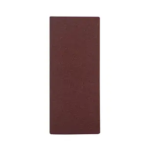 Lot de 5 abrasifs non perforés 1/2 115 x 280 mm - Grain 40