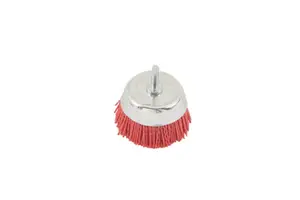Brosses à fils ondulés nylon pour perceuse brosse boisseau 75 mm