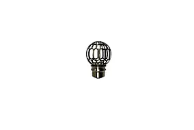 Embout boule pour barre à rideau Marrakech GoodHome 28 mm Antiki or
