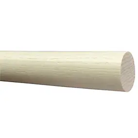 Tringle à rideau GoodHome Chalki 28 mm/250 cm