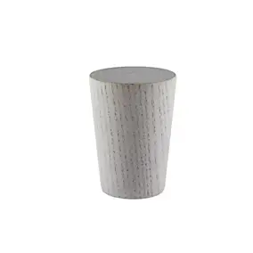 Embout cône pour barre à rideau GoodHome 28 mm Chalki blanc