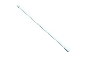 Kit barre de rideau GoodHome embout bouchon 50/80 Dokos Mat