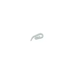 Crochets escargots rideau GoodHome passe-tringle Nisis x 100 Blanc