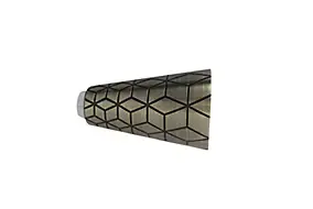 Embout cône gravé pour barre à rideau GoodHome 19 mm Antiki or