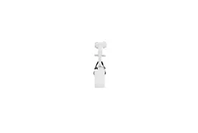 Clips coulissants universels pour rails en aluminium/plastique GoodHome x 100