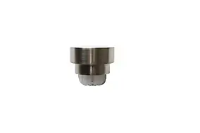 Embout bouchon pour barre à rideau 28 mm Athens GoodHome gris