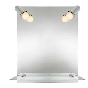 Miroir éclairant "Clarach" 50X60 cm