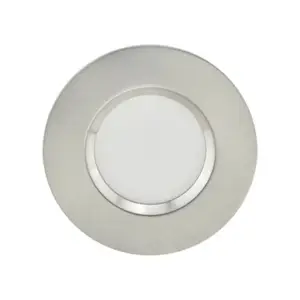 Spot à encastrer métal chromé LED intégrée "Etana" Ø 8,5 cm