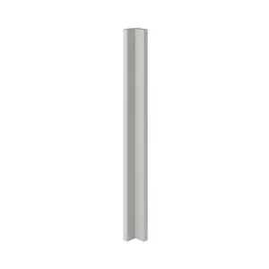 Finition d'angle "Garcinia" gris ciment l.71,5 x h.5,9 cm