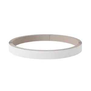 Bande de chant "Pasilla" blanc l.100 x h.1,9 cm x ép.0,53 mm