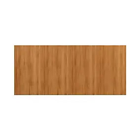 Panneau de finition îlot Goodhome Chia décor chêne fumé H. 89 cm x l. 200 cm x Ep. 18 mm
