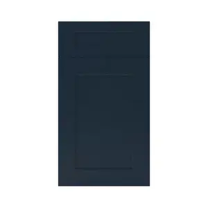 Façade 1 porte + 1 tiroir "Artemisia" bleu nuit l.39,7 x h.71,5 cm