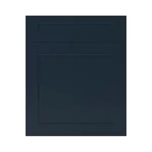 Façade 1 porte + 1 tiroir "Artemisia" bleu nuit l.59,7 x h.71,5 cm