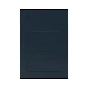 Façade de cuisine 1 tiroir et 2 casseroliers Artemisia bleu mat l. 50 cm x H. 72 cm GoodHome