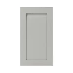 Façade 1 porte "Garcinia" gris ciment l.39,7 x h.71,5 cm