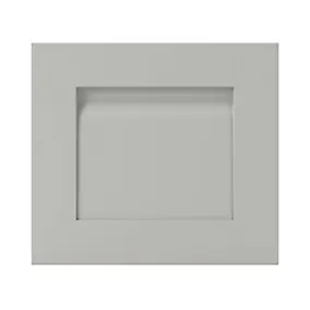 Façade de cuisine hotte / casserolier Garcinia gris ciment l. 40 cm GoodHome