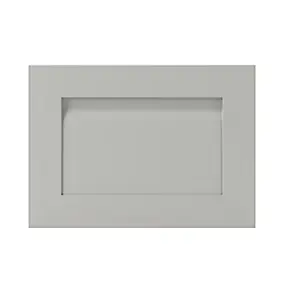 Façade de cuisine hotte / casserolier Garcinia gris ciment l. 50 cm GoodHome
