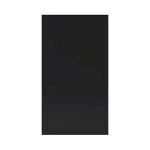 Façade 1 porte 40cm "Heline"noir mat - L. 39.7 x H. 71.5cm