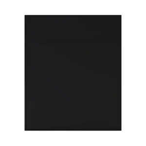 Façade 1 porte + 1 tiroir 60cm "Heline"noir mat - L. 59.7 x H. 71.5cm
