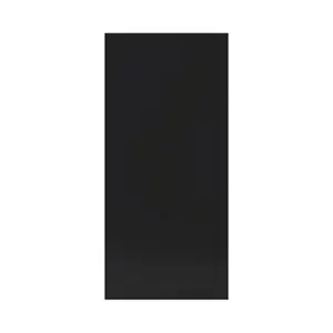 Façade colonne 60cm "Heline"noir mat - L. 59.7 x H. 128.7cm