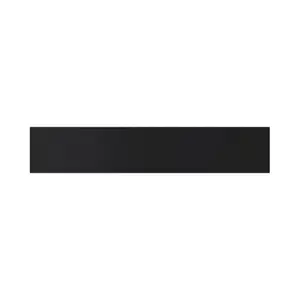 Bandeau four 60cm "Heline"noir mat - L. 59.7 x H. 11.5cm