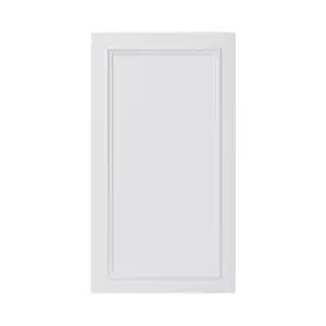 Façade 1 porte "Artemisia" blanc moulure l.39,7 x h.71,5 cm