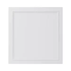 Façade de cuisine électro "Artemisia" blanc moulure l.59,7 x h.62,6 cm