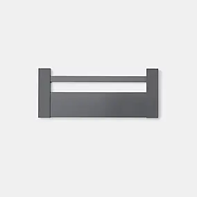 Façade de casserolier de cuisine Soto gris anthracite mat l. 50 cm GoodHome
