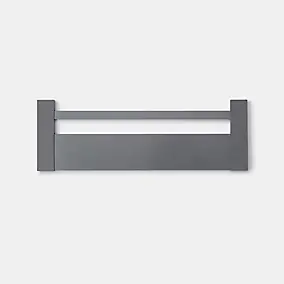 Façade de casserolier de cuisine Soto gris anthracite mat l. 60 cm GoodHome