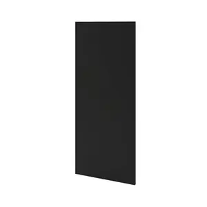 Côté de remplacement 1/2 colonne "Pasilla" noir l.57 x h.135 x ép.1,8 cm