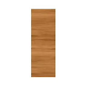 Côté de remplacement haut Goodhome Chia décor chêne fumé H. 90 cm x l. 32 cm x Ep. 18 mm