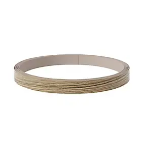 Bande de chant pour joue de finition GoodHome Chia chêne clair Ep. 0.53 mm x L. 10 m