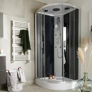 Cabine de douche hydromassante "Onega" - L. 90 x l. 90 x H. 215 cm