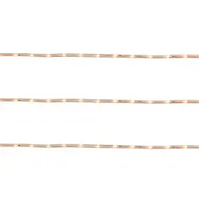 Guirlande lumineuse LED intérieure et extérieure blanc chaud câble noir 8 m