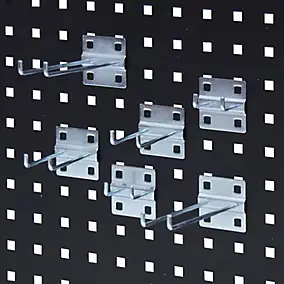 Crochet Magnusson, 6 pièces Acier Argent