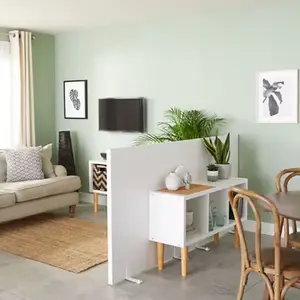 Kit pose debout "Alara" Couleur: blanc. Finition: mat.