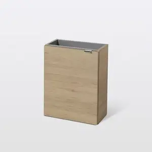 Lave main à suspendre effet chêne "Imandra" - L. 44 x H. 55 x P. 23 cm