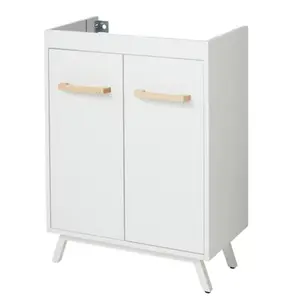 Meuble sous-vasque à poser blanc L.60 CM "LADOGA"